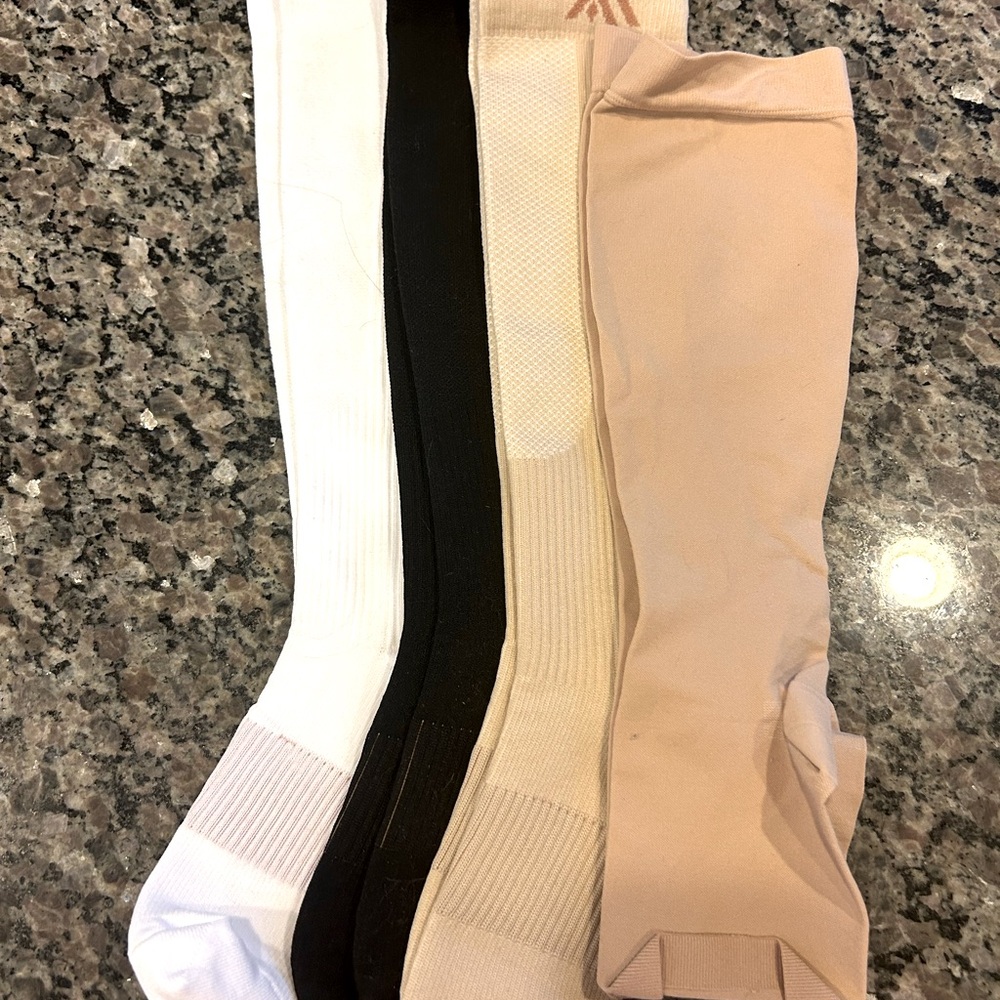 Brand new never worn women’s compression socks